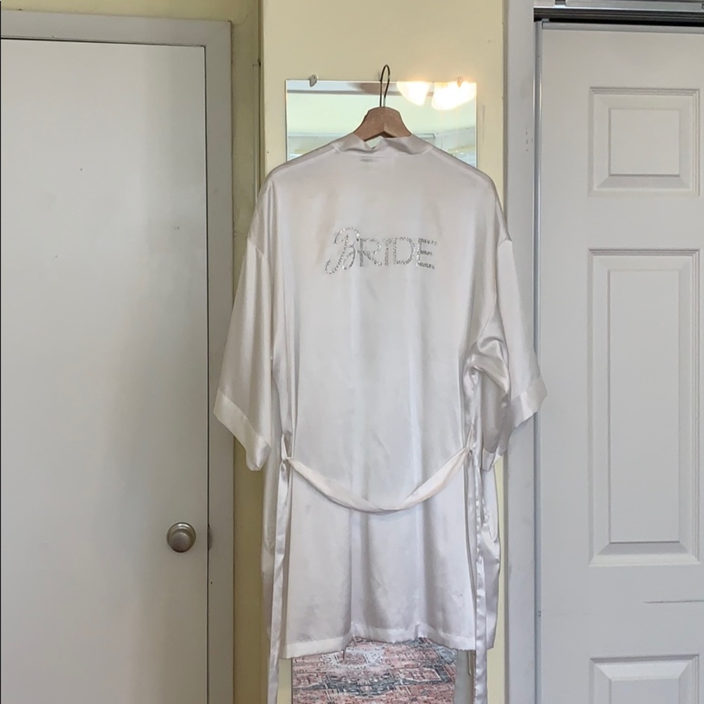Bride bathrobe *worn once*